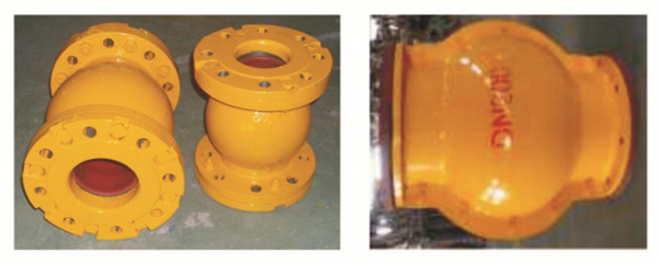 球形气囊式管夹阀图片