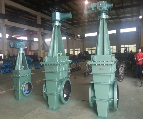 电动衬胶闸板阀