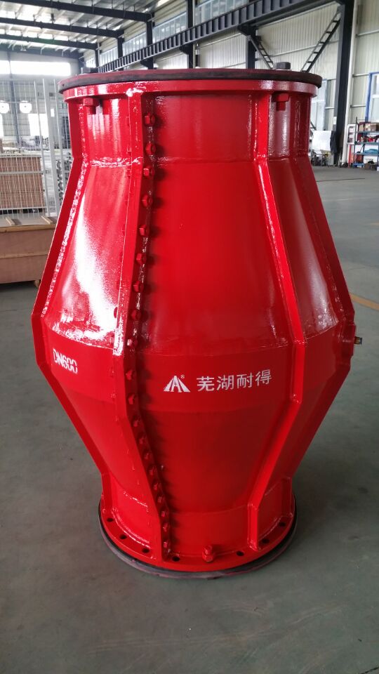 DN600气动挠性管夹阀