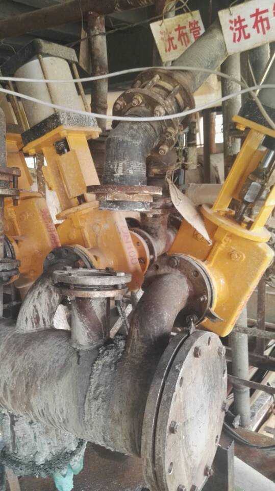 真空过滤机切换阀-气动管夹阀