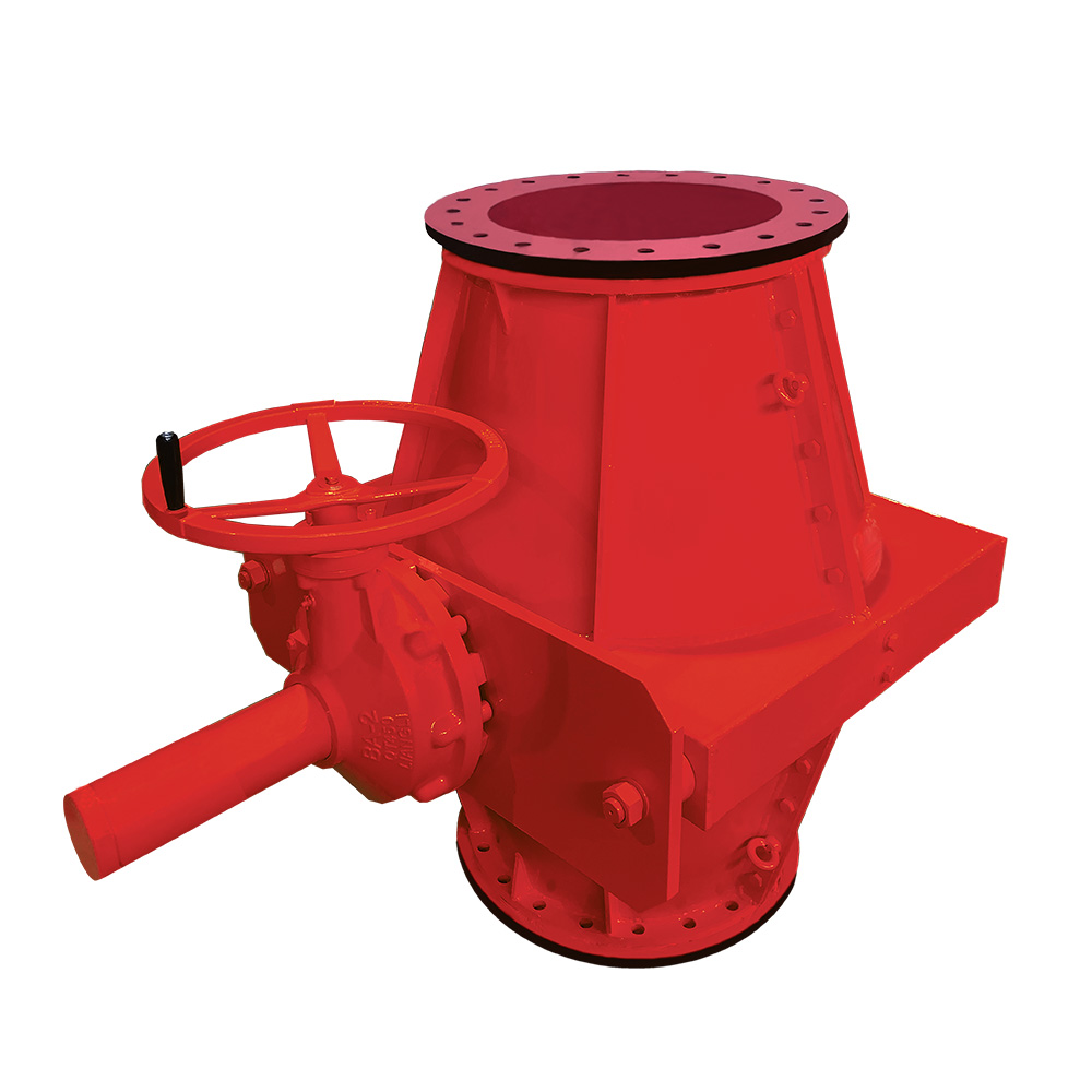 伞齿轮胶管阀（管夹阀）