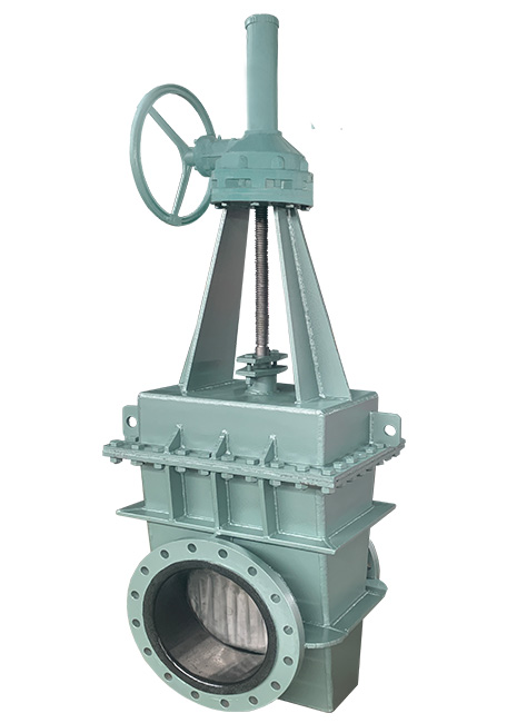 伞齿轮衬胶闸板阀 