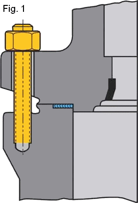 典型的螺栓阀帽阀