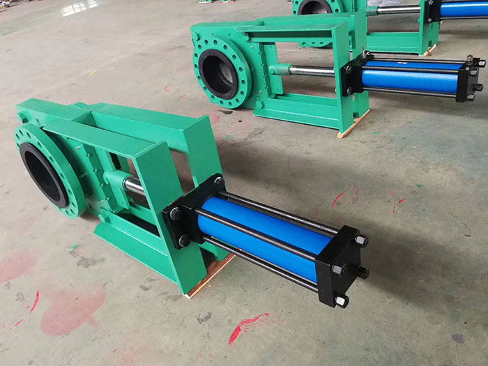 高压法兰式矿浆刀闸阀