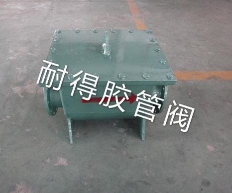 卧式衬胶止回阀-4