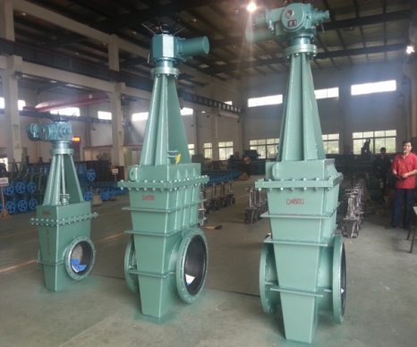 电动衬胶闸板阀