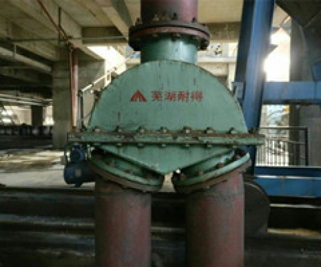 三通换向衬胶止回阀