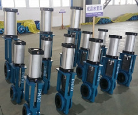 法兰式衬胶闸阀