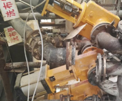 真空过滤机切换阀-气动管夹阀