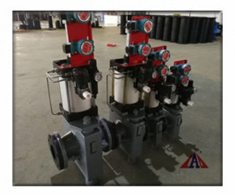 特制高耐温耐磨耐腐蚀气动管夹阀