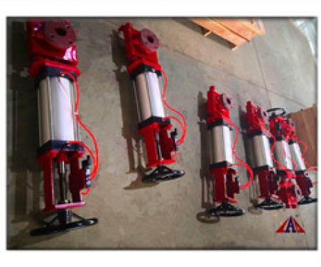 气开式带手轮胶管阀