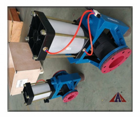 气动裸式管夹阀-3