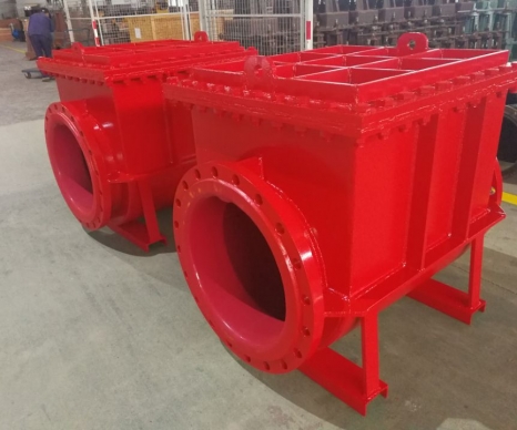 卧式衬胶止回阀-1